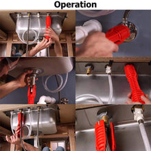 Load image into Gallery viewer, Reaching Wrench ™  8 in 1 sink and flume wrench
