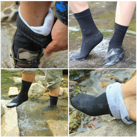 Sure Feet ™ Game Changing Waterproof Socks. Warm and Dry Feet On Outdoor Adventures