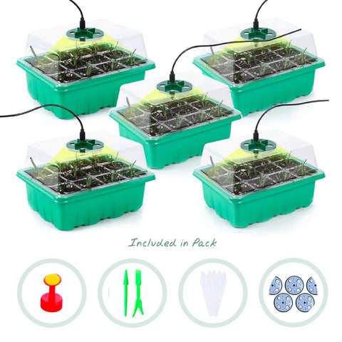 Easy Grow ™ Seedling tray with grow light